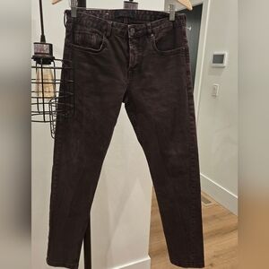 Scotch & Soda Deep Brown/burgundy Dylan - Skinny Jeans